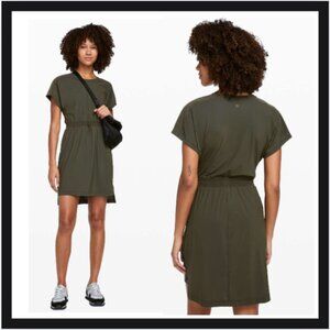 nwot Lululemon Throw It On Dress